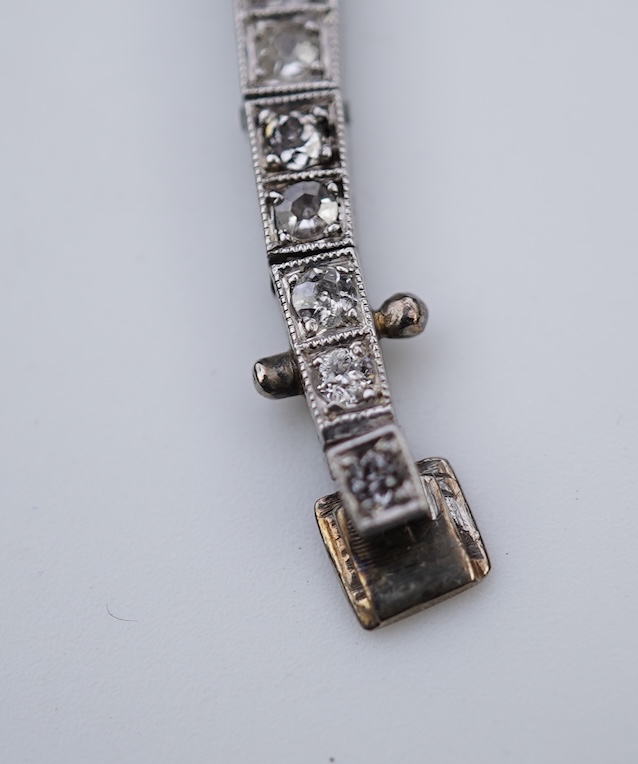 Türler, an Art Deco diamond cocktail watch, 1930s